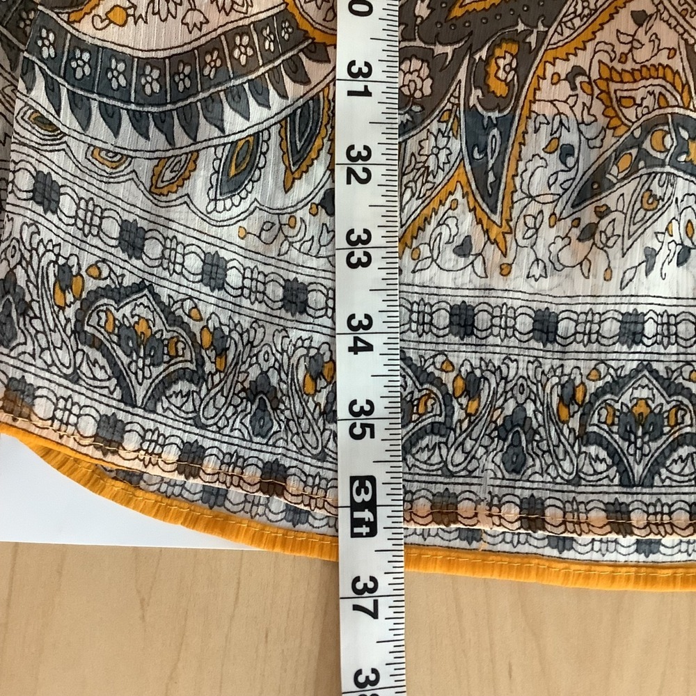 Speed Control New York Paisley Print Tunic Dress Kaftan Cover Up L - Picture 12 of 13
